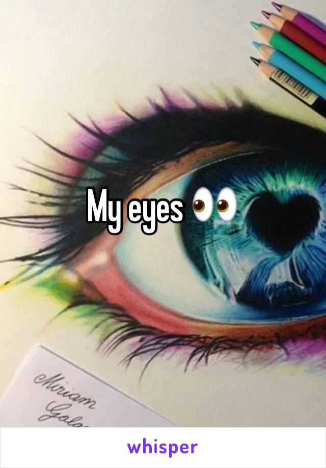 My eyes 👀