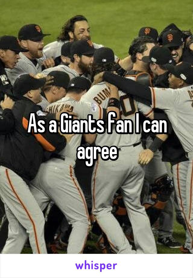 As a Giants fan I can agree