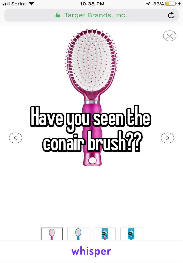 Have you seen the 
conair brush??