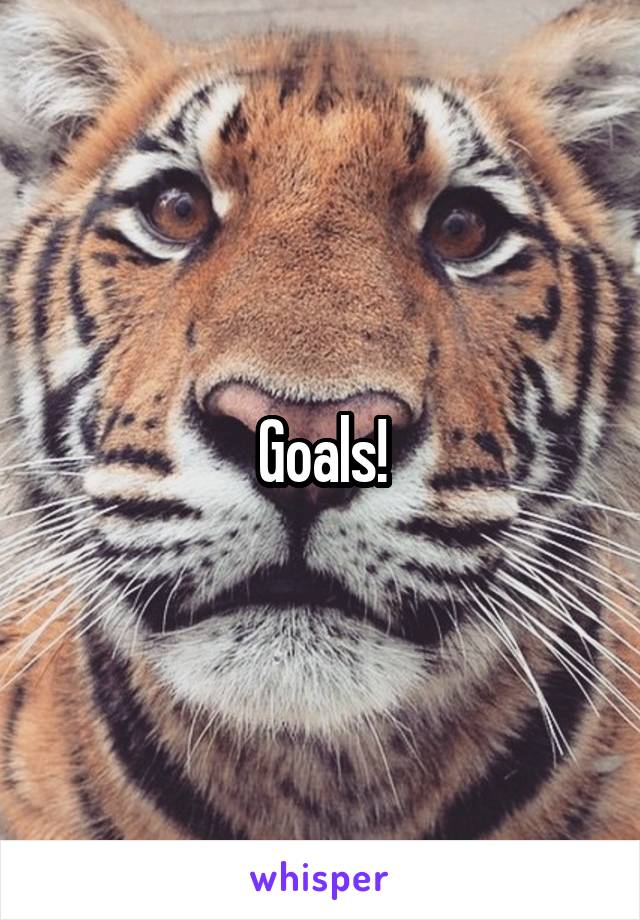 Goals!