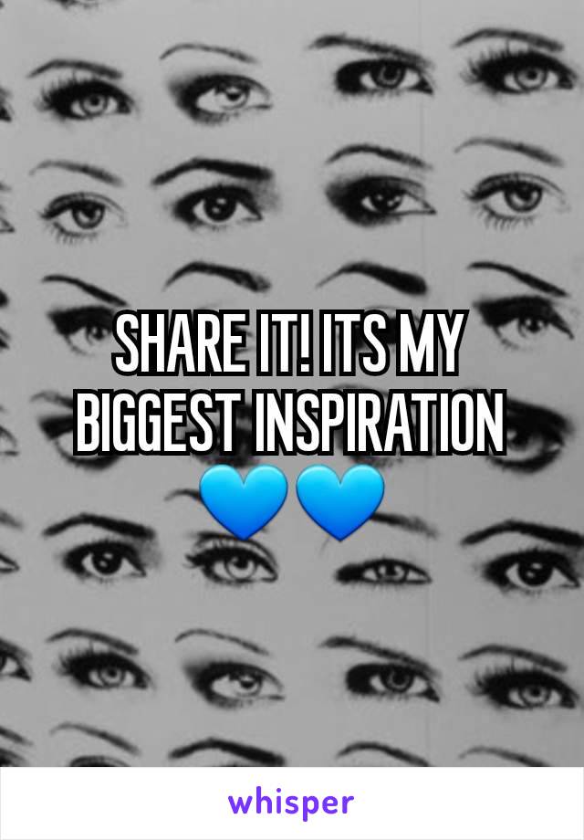 SHARE IT! ITS MY BIGGEST INSPIRATION💙💙