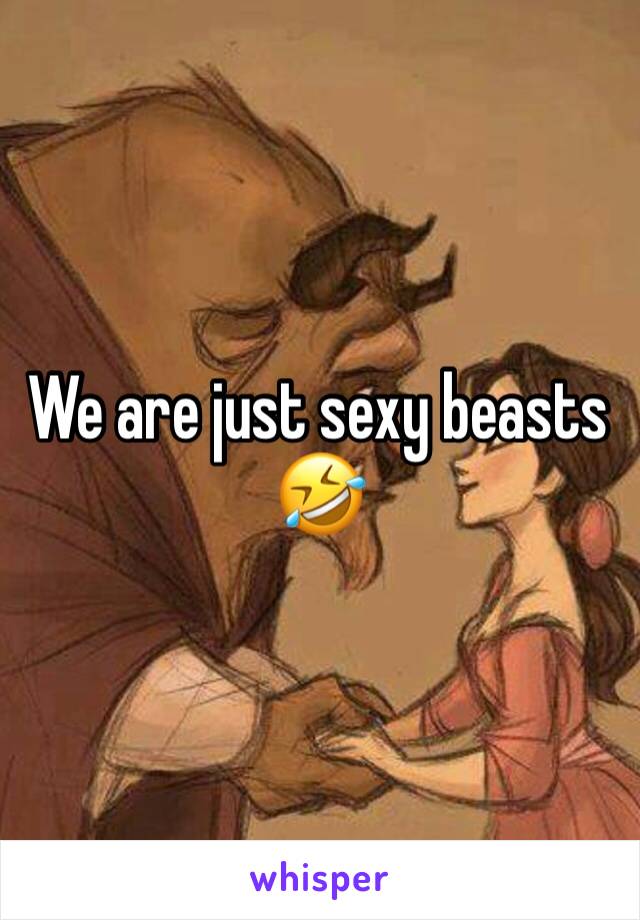 We are just sexy beasts �不