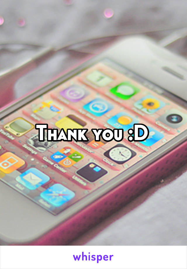 Thank you :D 