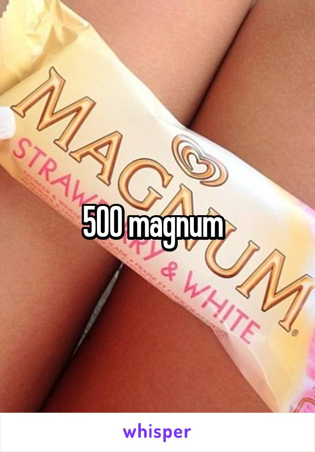 500 magnum  