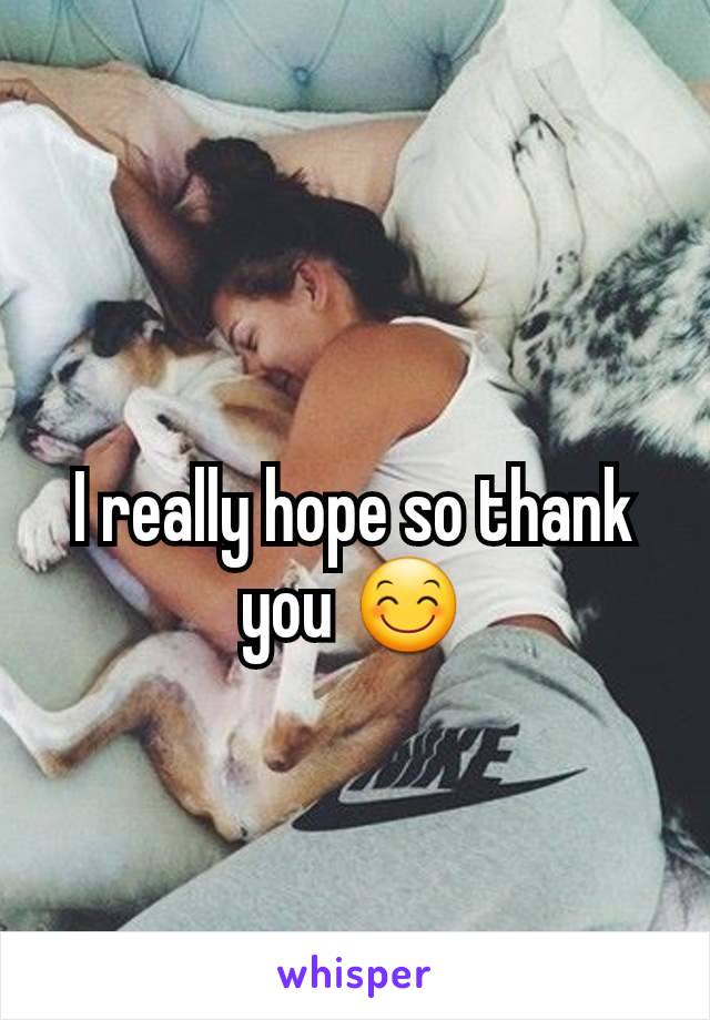 I really hope so thank you 😊