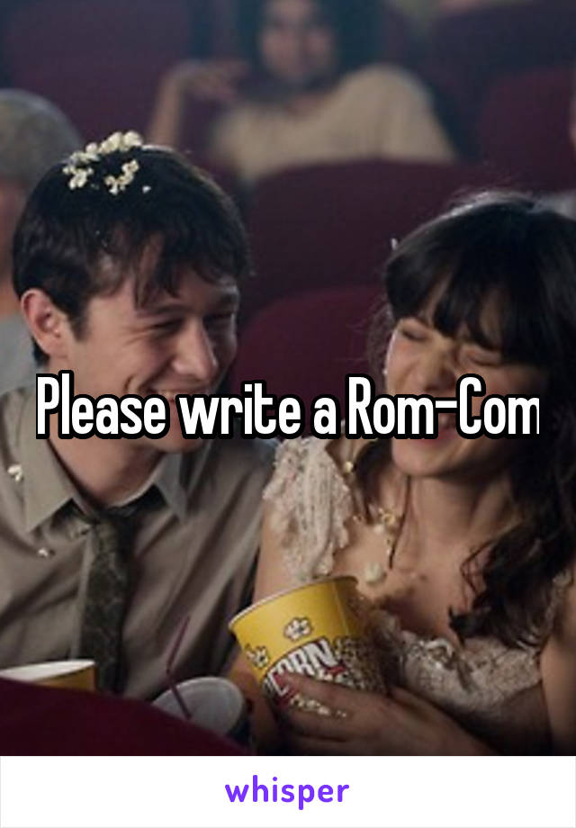 Please write a Rom-Com