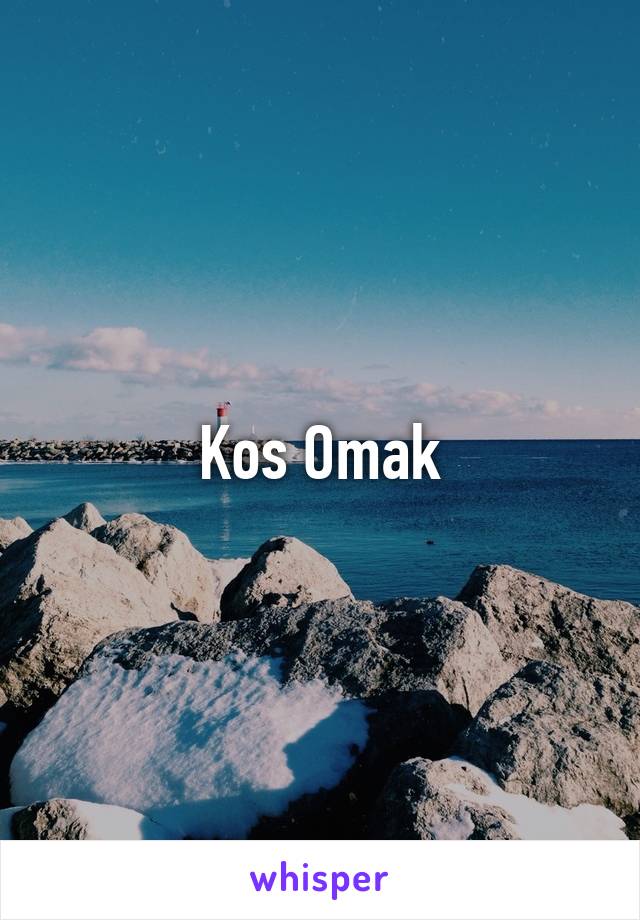 Kos Omak