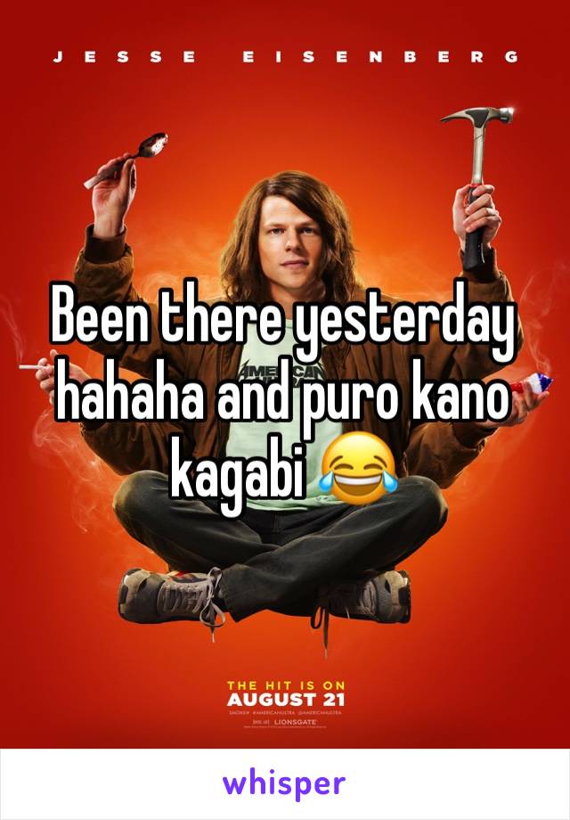 Been there yesterday hahaha and puro kano kagabi 😂