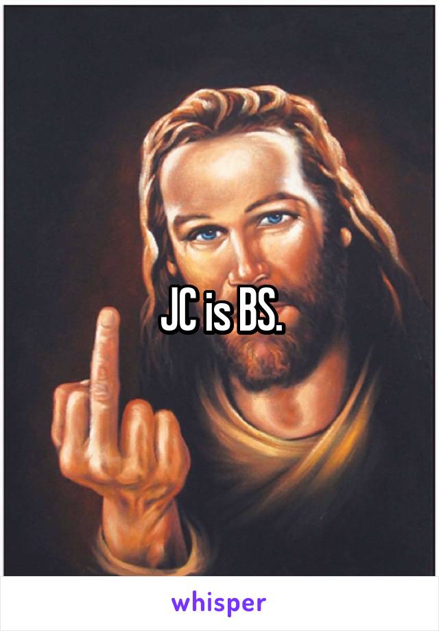 JC is BS.