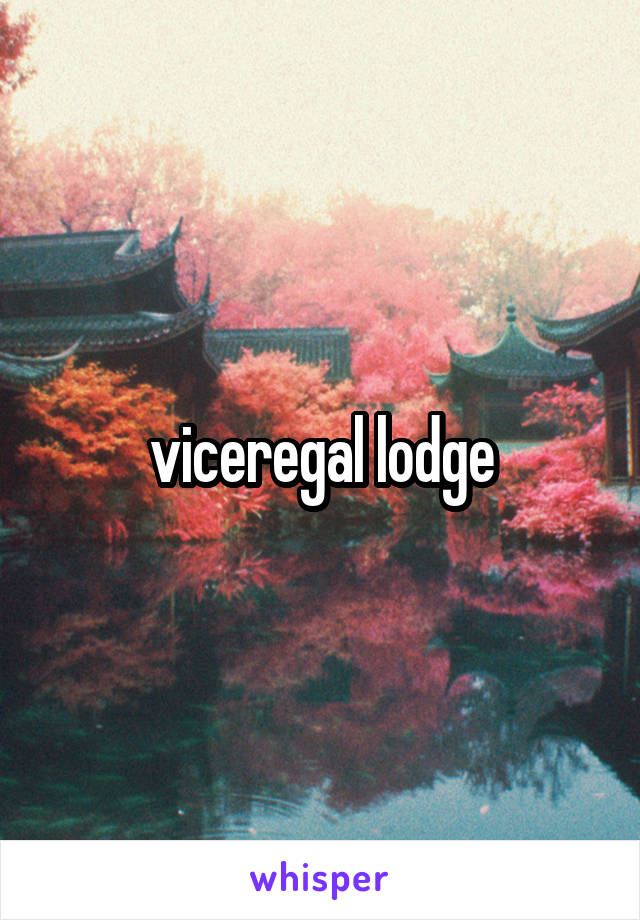 viceregal lodge