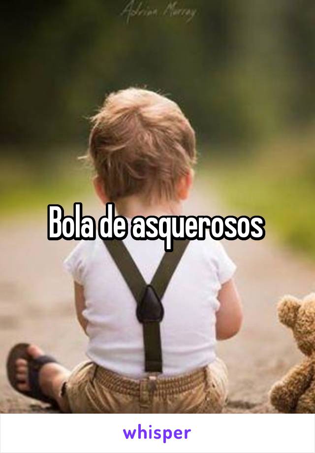 Bola de asquerosos 