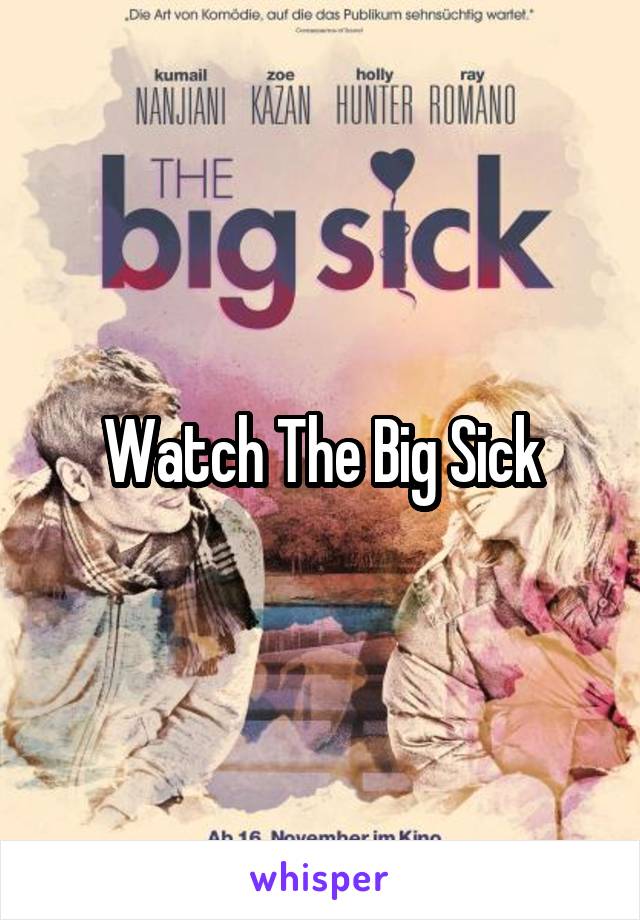 Watch The Big Sick