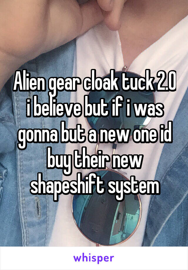 Alien gear cloak tuck 2.0 i believe but if i was gonna but a new one id buy their new shapeshift system