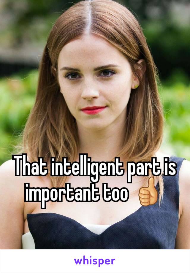 That intelligent part is important too 👍