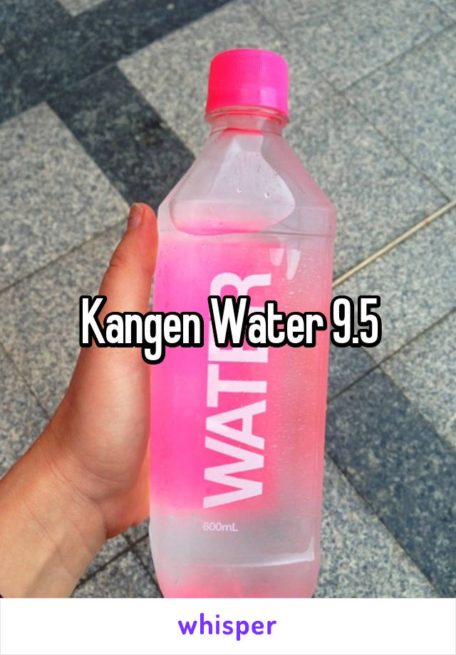 Kangen Water 9.5