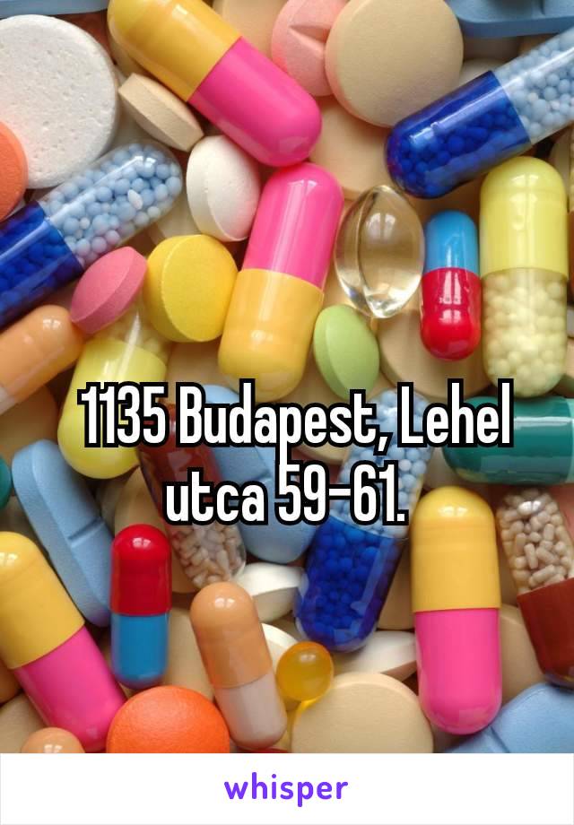 
 1135 Budapest, Lehel utca 59-61.