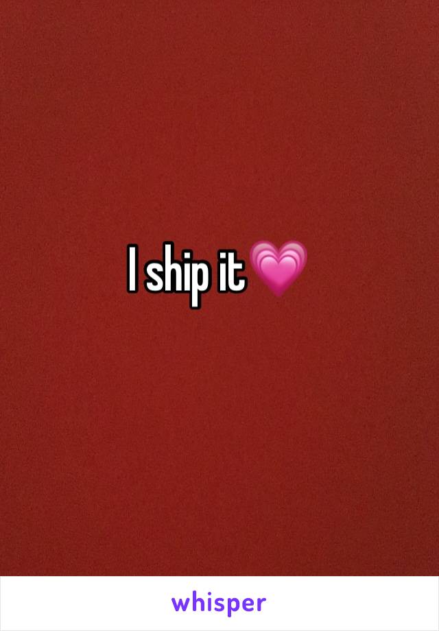 I ship it💗
