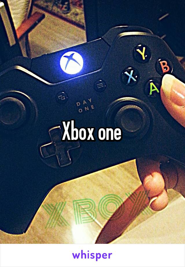 Xbox one 