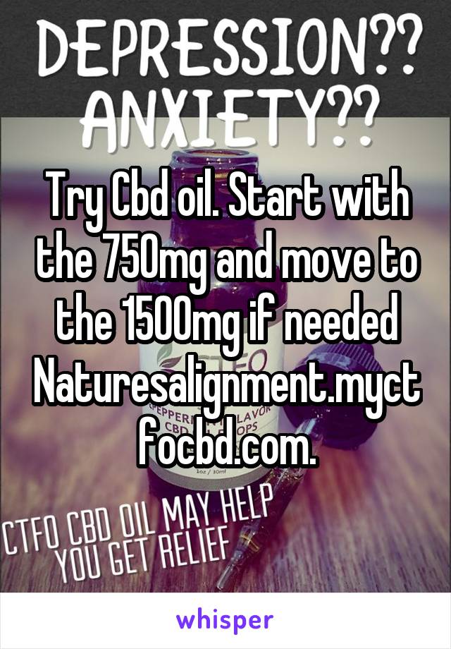 Try Cbd oil. Start with the 750mg and move to the 1500mg if needed Naturesalignment.myctfocbd.com.