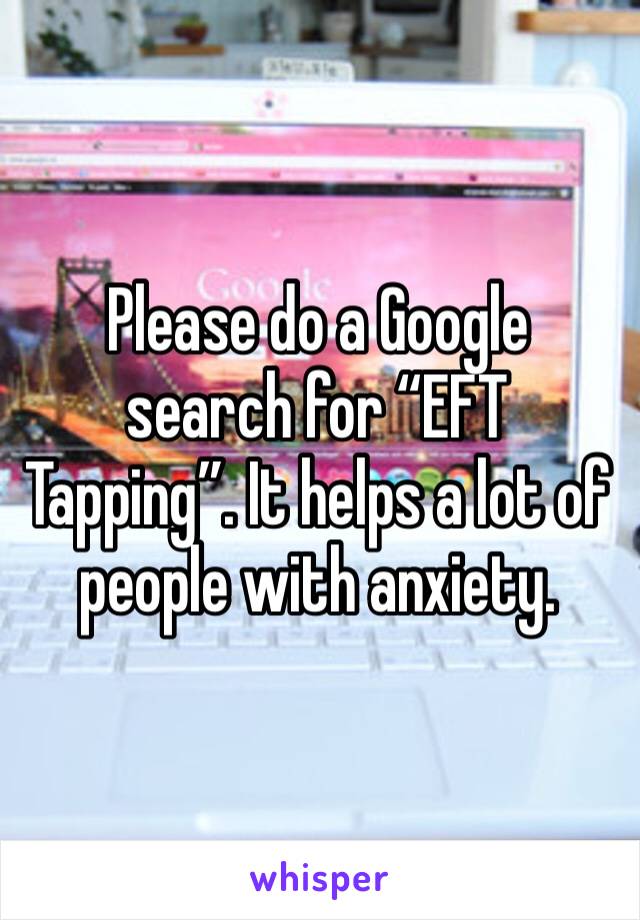 Please do a Google search for “EFT Tapping”. It helps a lot of people with anxiety. 