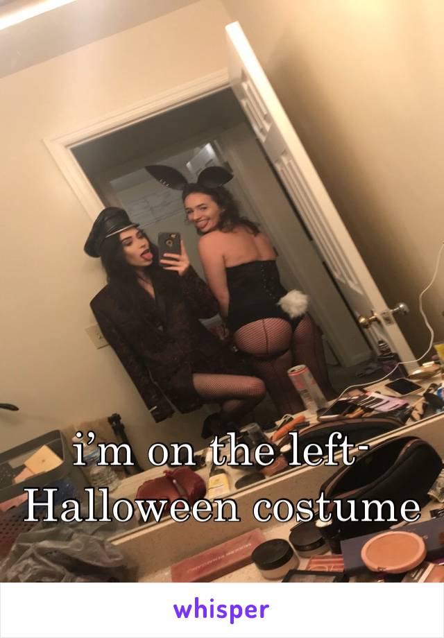 i’m on the left- Halloween costume