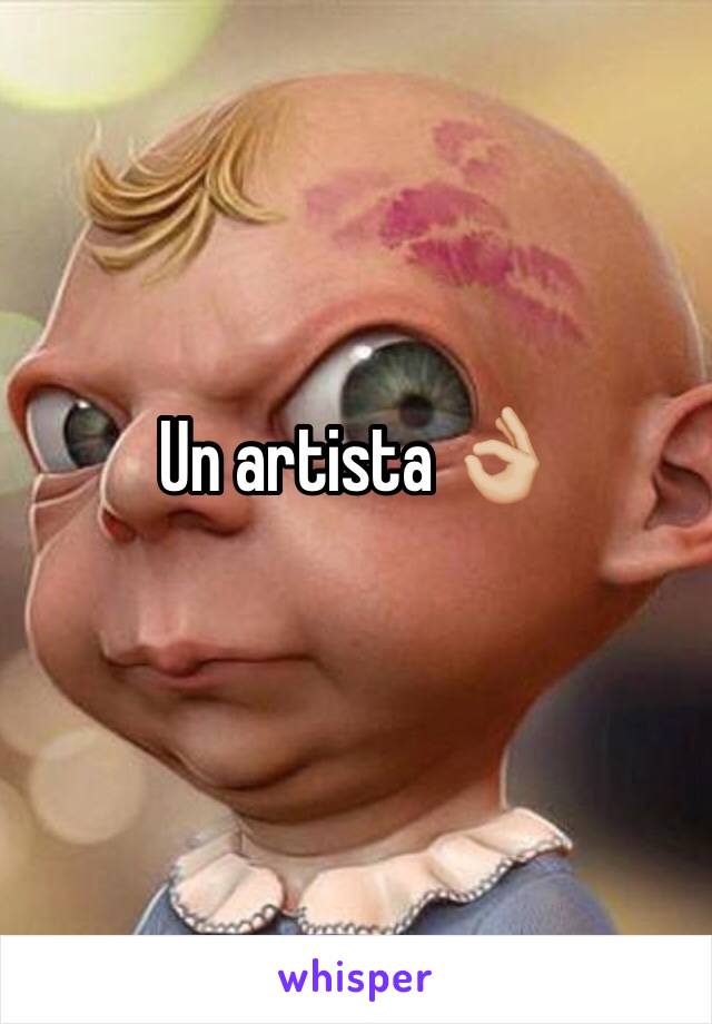 Un artista 👌🏼