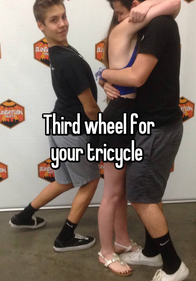 Third wheel for
your tricycle 