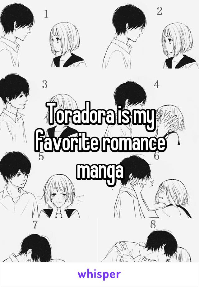 Toradora is my favorite romance manga