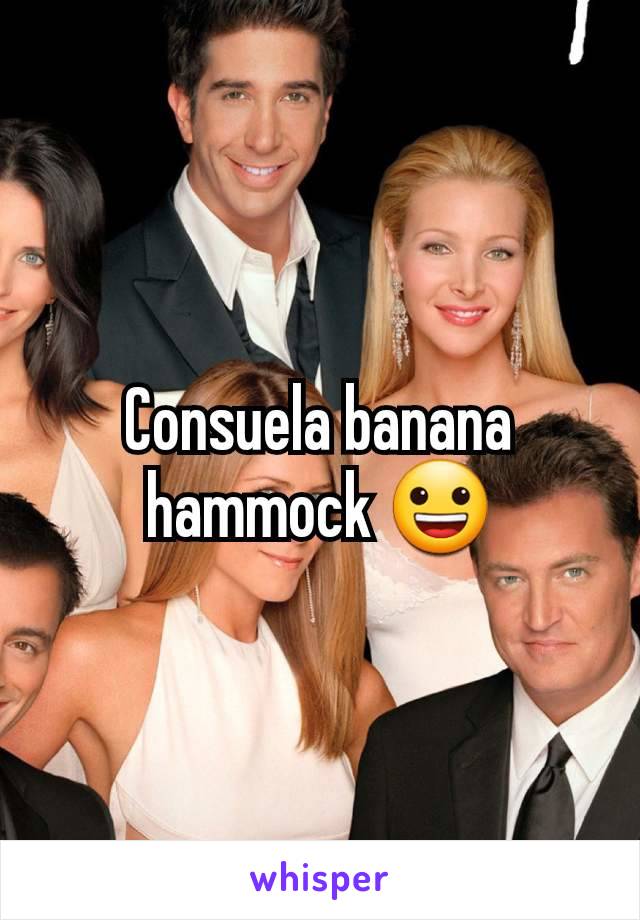 Consuela banana hammock 😀