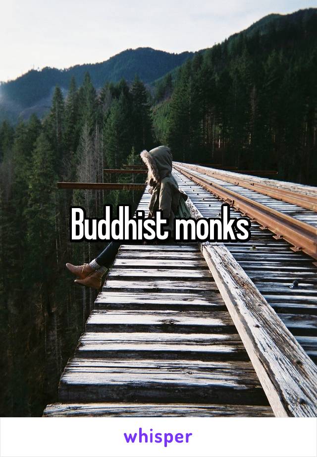 Buddhist monks