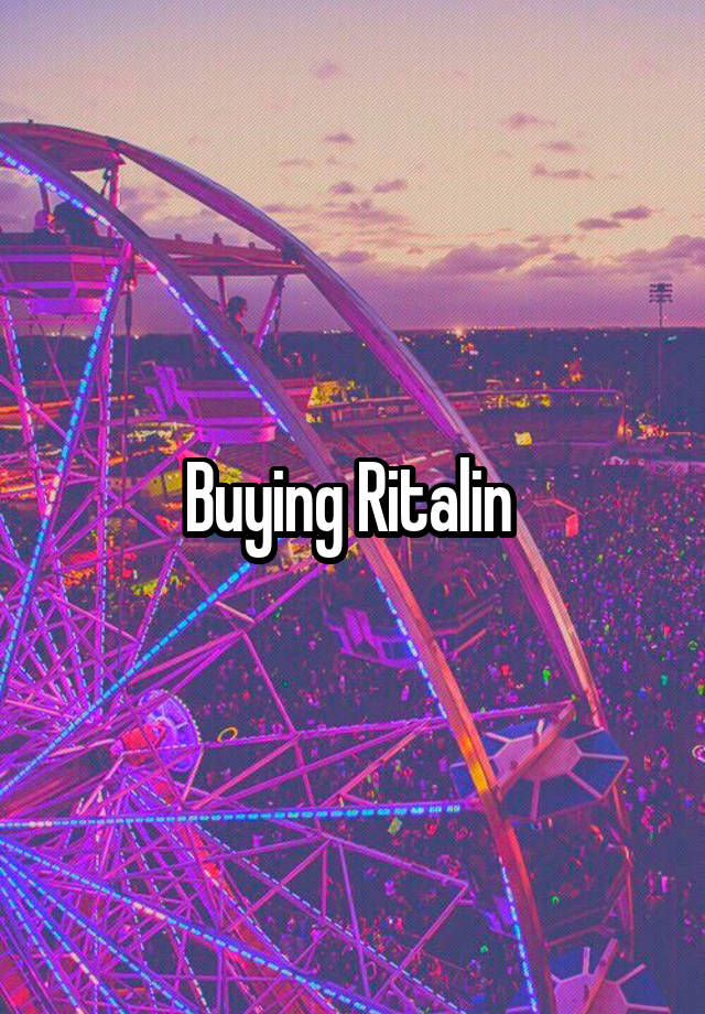 Buying Ritalin 