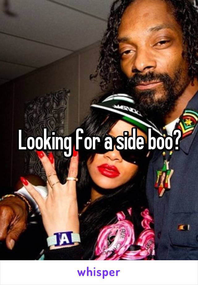 Looking for a side boo?