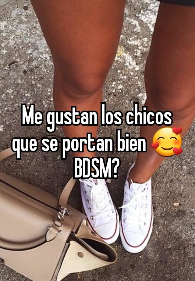 Me gustan los chicos que se portan bien 🥰 BDSM?