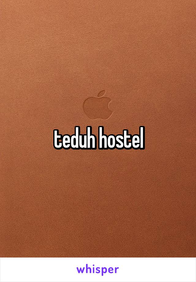 teduh hostel