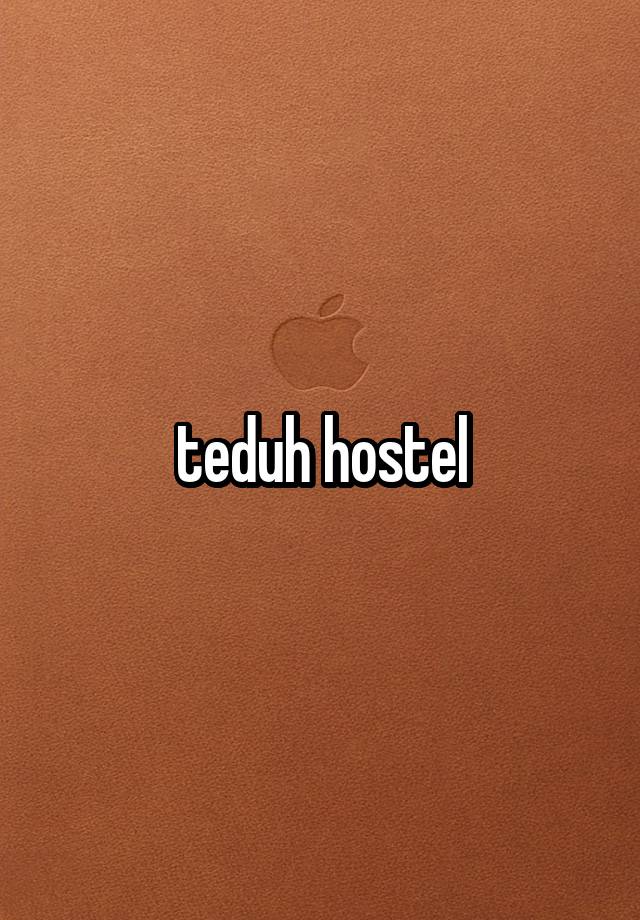 teduh hostel