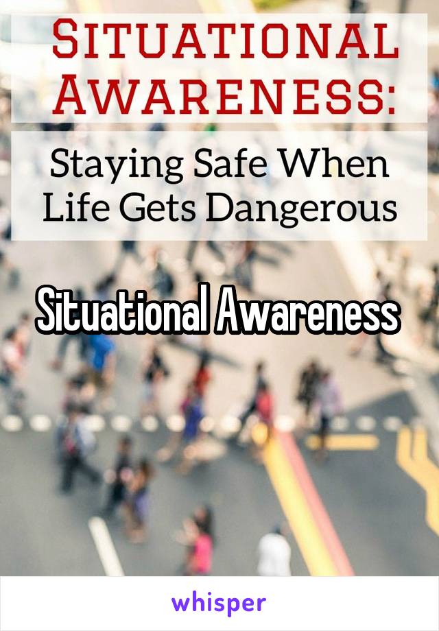 Situational Awareness 