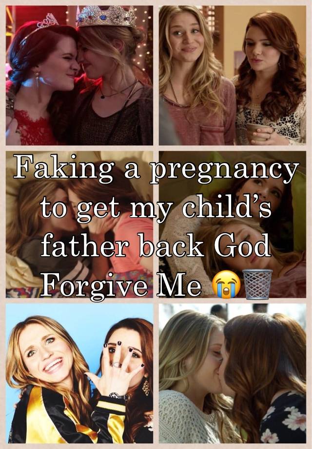 Faking a pregnancy to get my child’s father back God Forgive Me 😭🗑