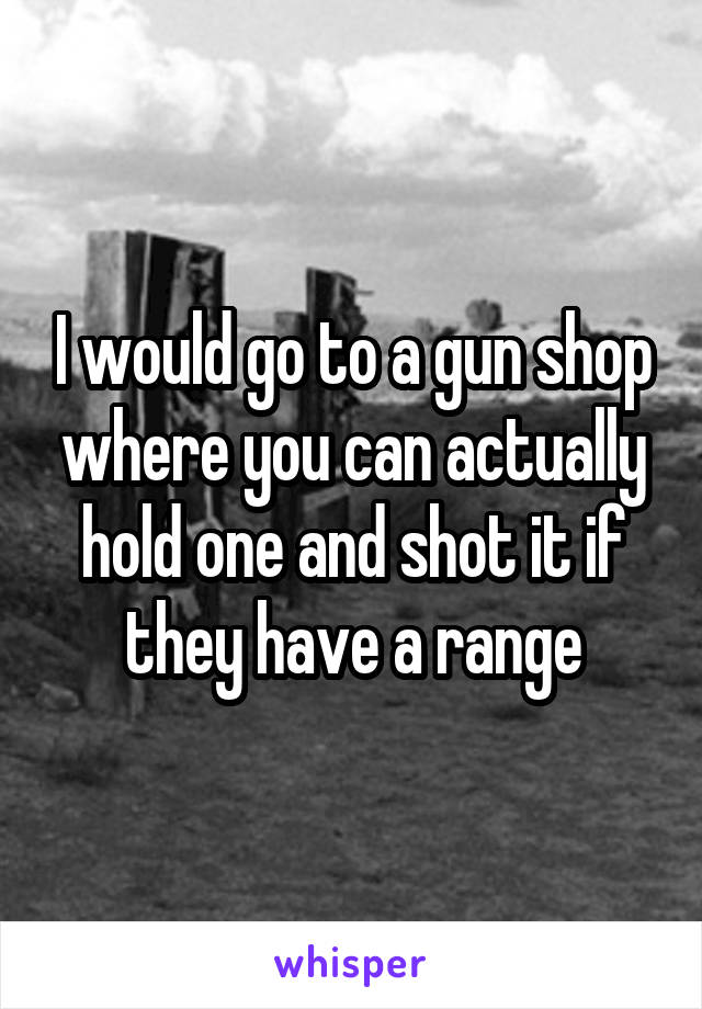 I would go to a gun shop where you can actually hold one and shot it if they have a range