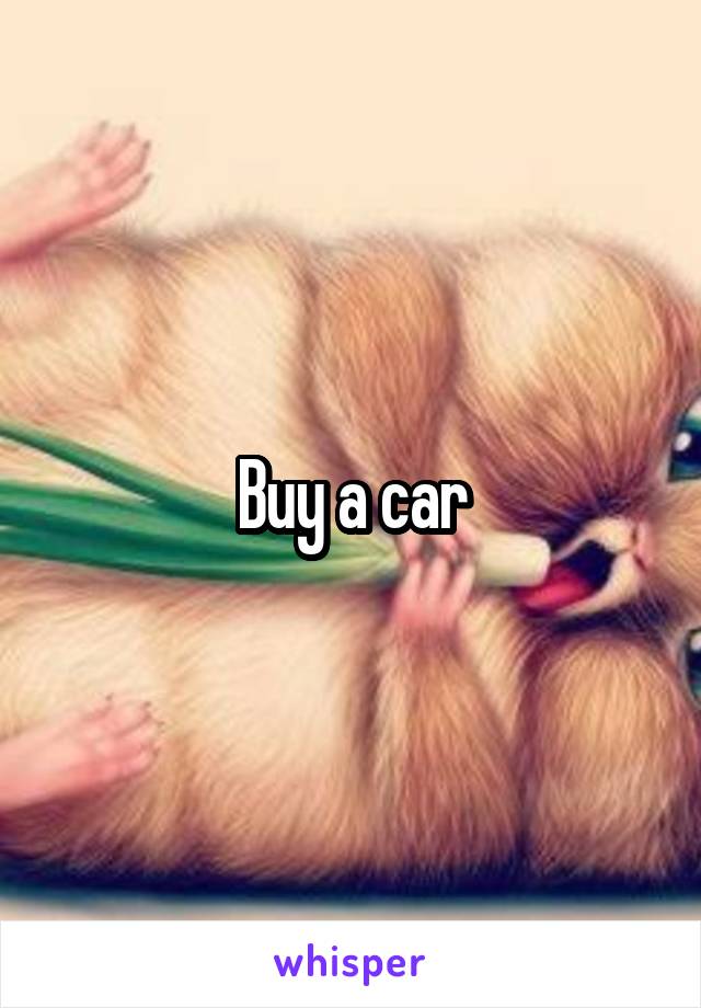 Buy a car