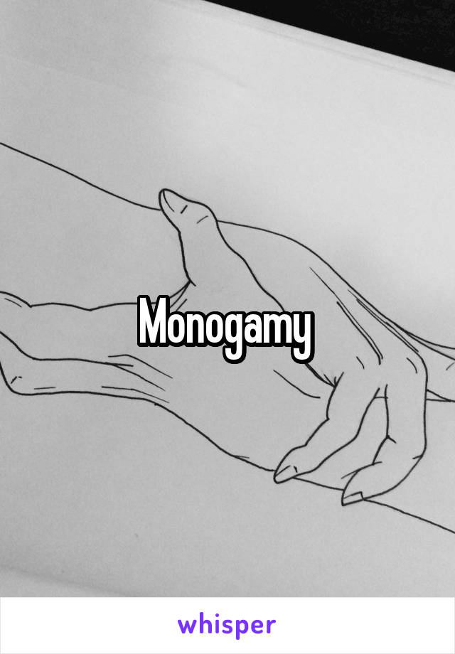 Monogamy 