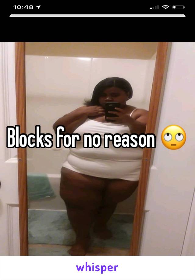 Blocks for no reason 🙄