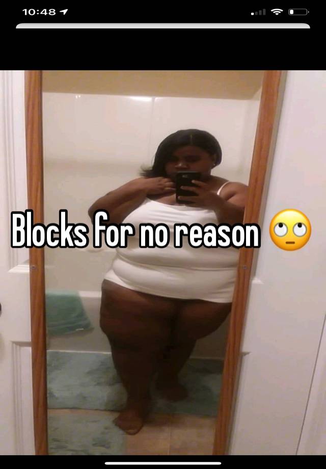 Blocks for no reason 🙄