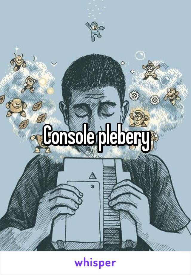 Console plebery