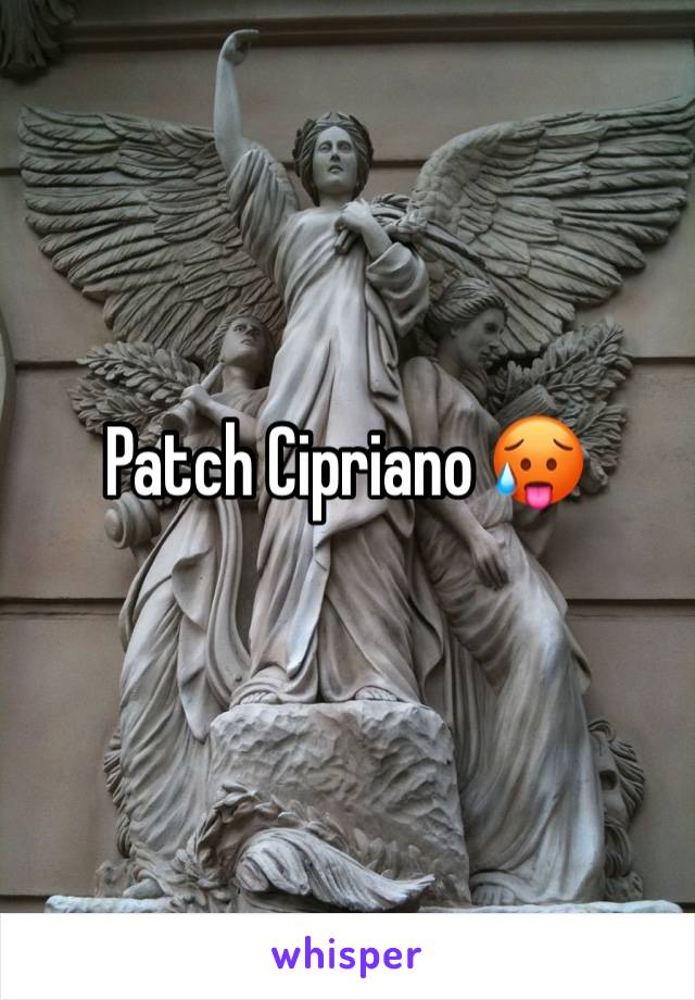 Patch Cipriano 🥵