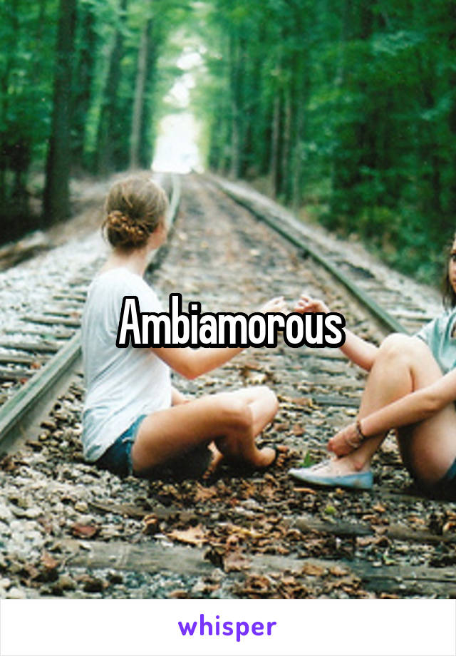 Ambiamorous