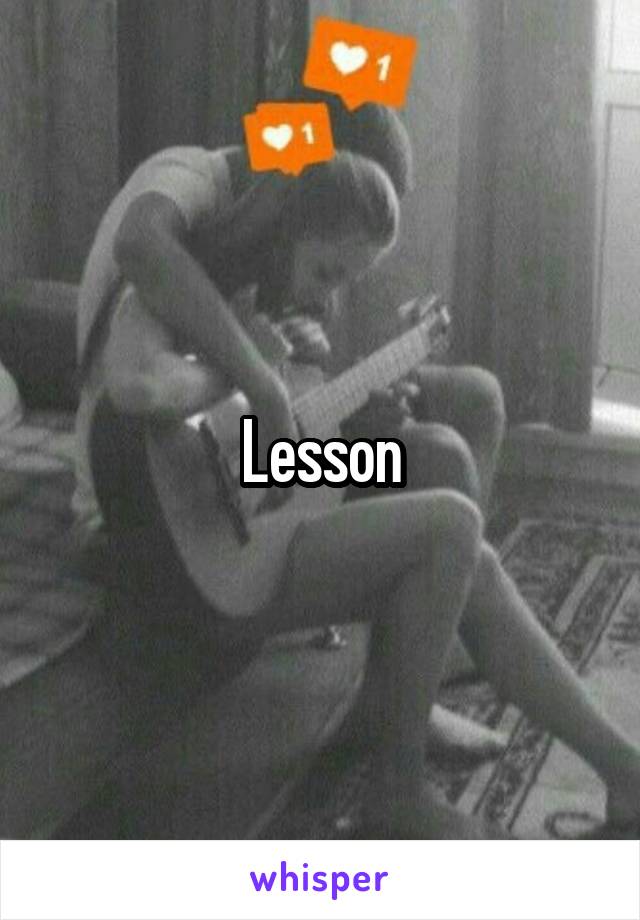 Lesson