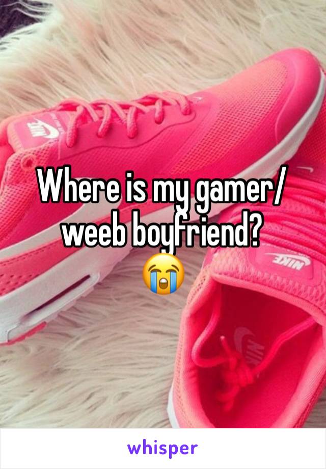 Where is my gamer/weeb boyfriend? 
😭