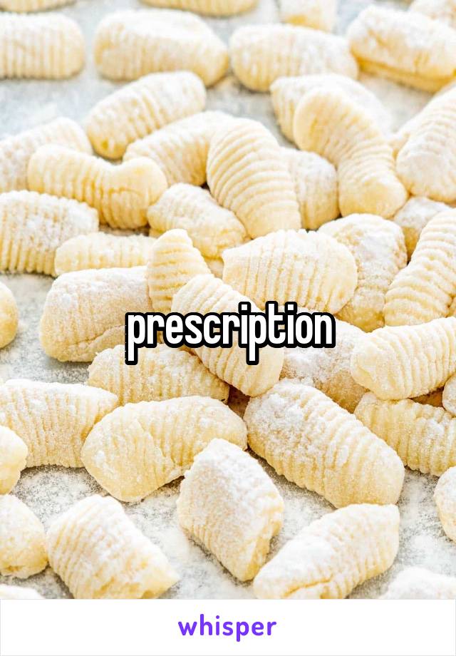 prescription