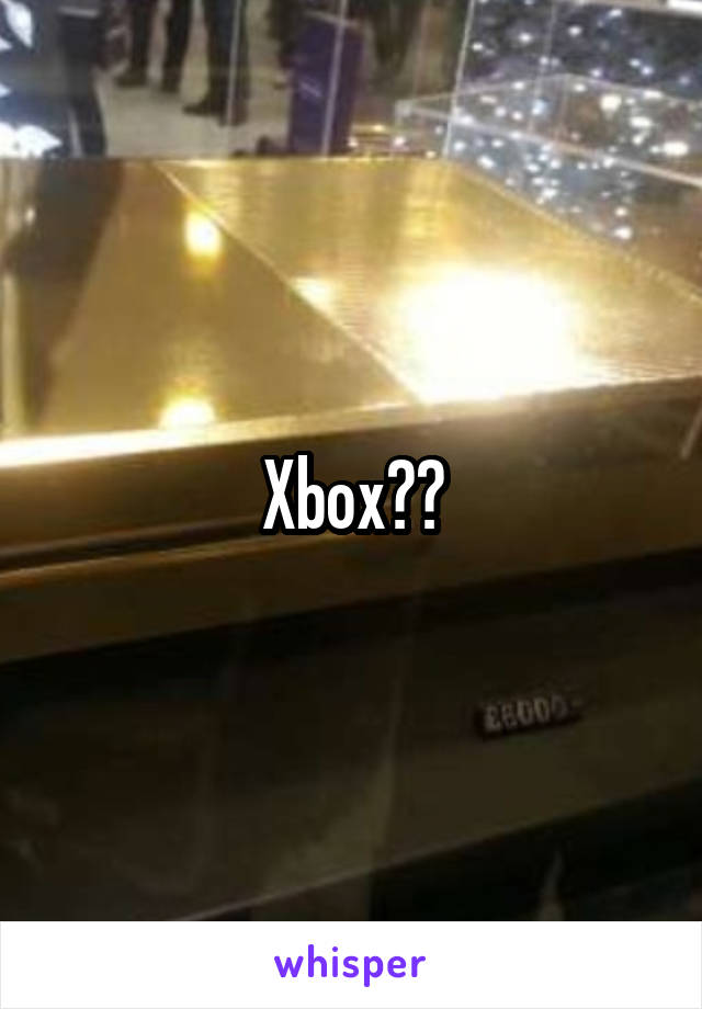 Xbox??