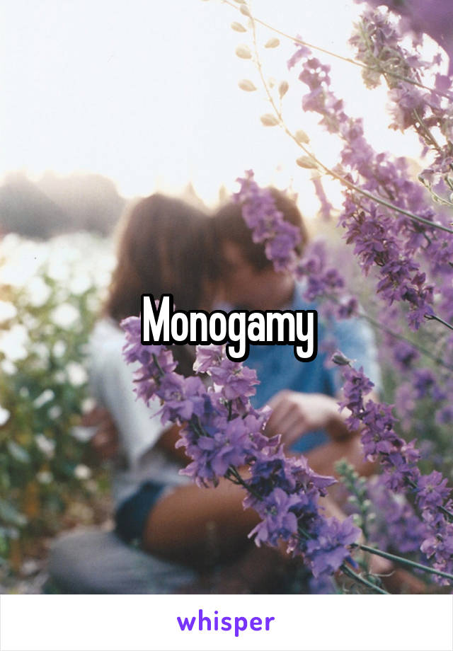 Monogamy